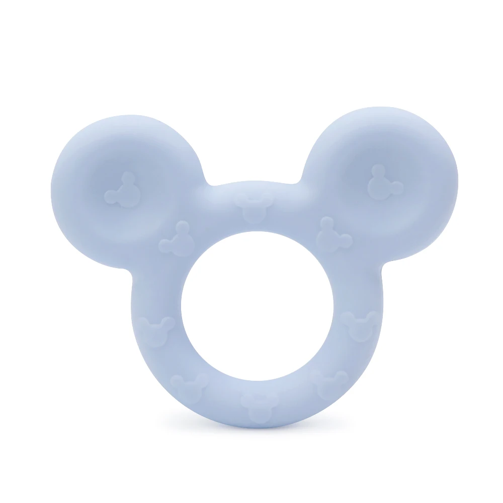 TYRY.HU Mickey Silicone Teether Food Grade DIY Necklace Baby Teether Infant Baby Silicone Charms Kids Teething Gift Toddler Toys