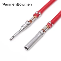 10 Pcs DT Auto Crimp Terminal 1.5MM 1060-16-0122 1062-16-0122 Connectors Pins Cold Pressed Terminals for Car Engine with Cable