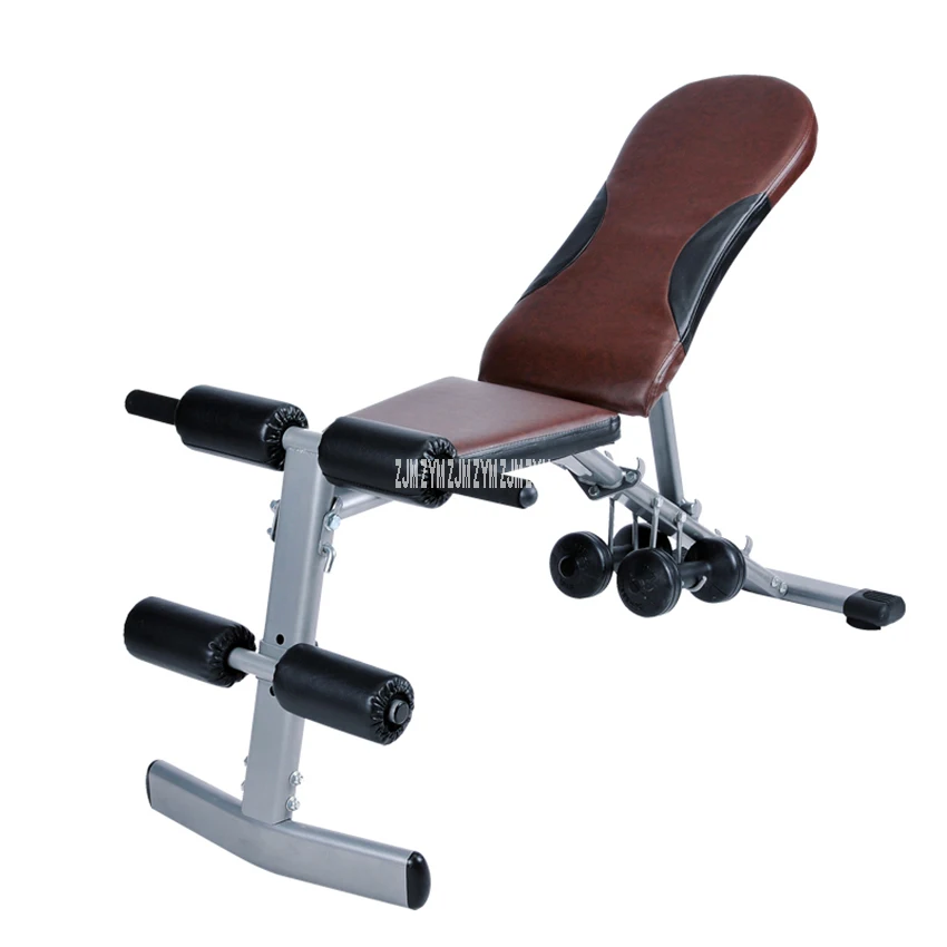 

6013 Sit Up Bench folding Supine Board household Dumbbell Stool multifunctional Crunch Bench AB Chair muscle fitness equipment