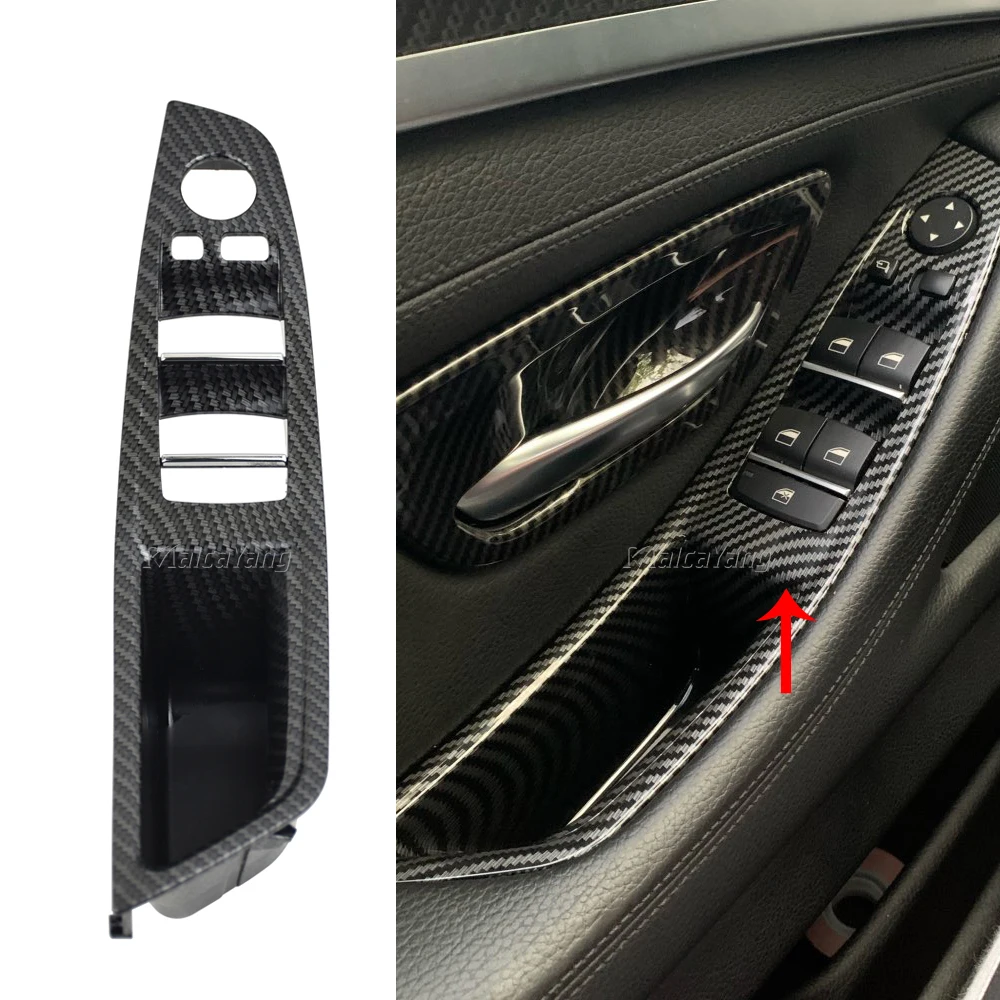 Left Right Hand Drive Driver Side Interior Door Pull Handle Armrest Panel Trim for BMW 5 Series F10 F11 F18 520 523 525 528 530