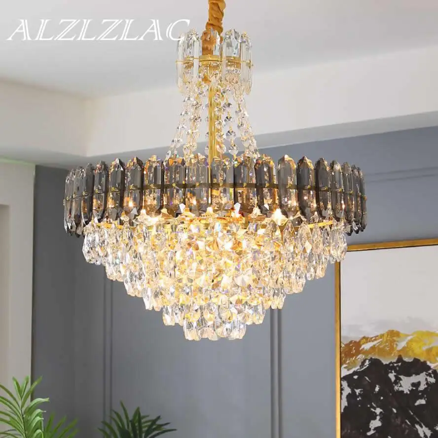 

Postmodern Crystal Chandelier Lighting Moderne Ceiling Chandeliers Led Lamp Home Decor Indoor Living Room Bedroom Dining Room