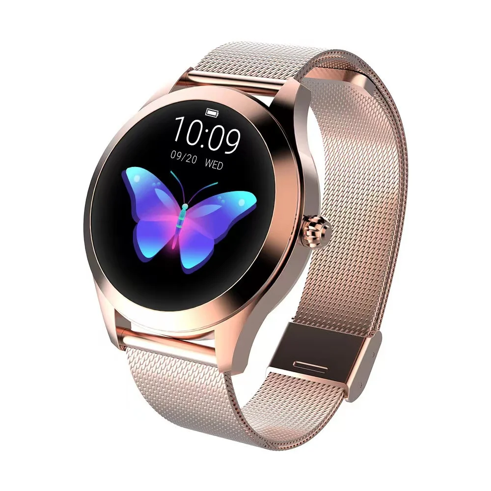 IP68 Waterproof Smart Watch Women Lovely Bracelet Heart Rate Monitor Sleep Monitoring Smartwatch For IOS Android