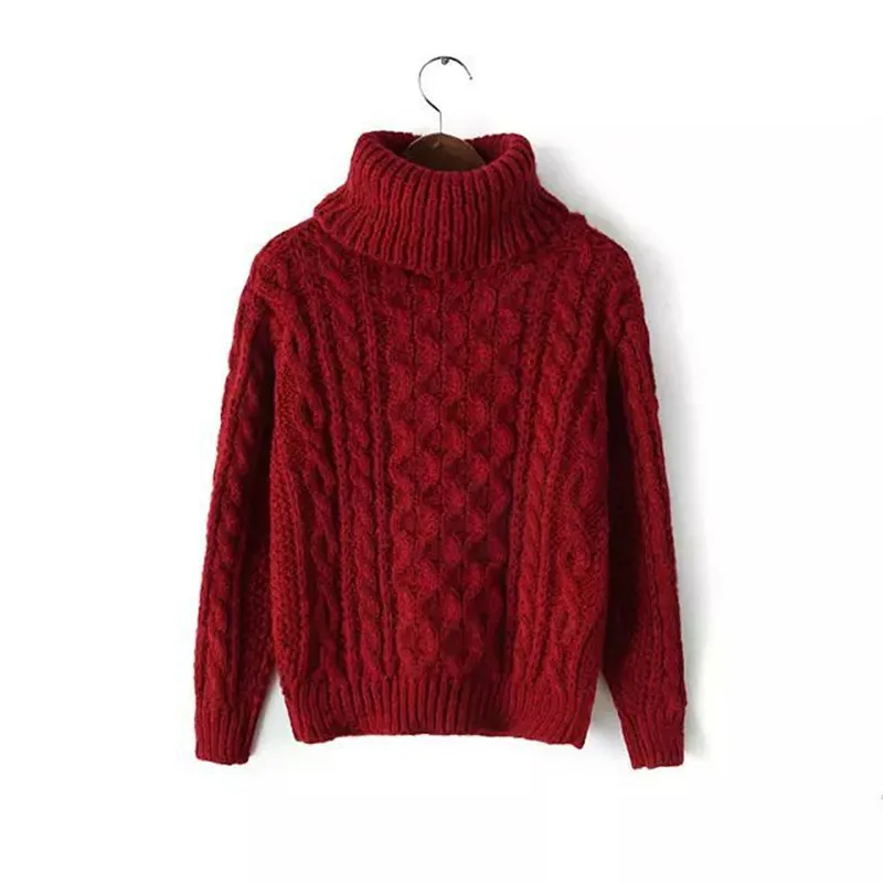 Pullover dolcevita da donna 2023 maglioni autunnali da donna maglioni da donna a righe con scollo a o lavorati a maglia Casual