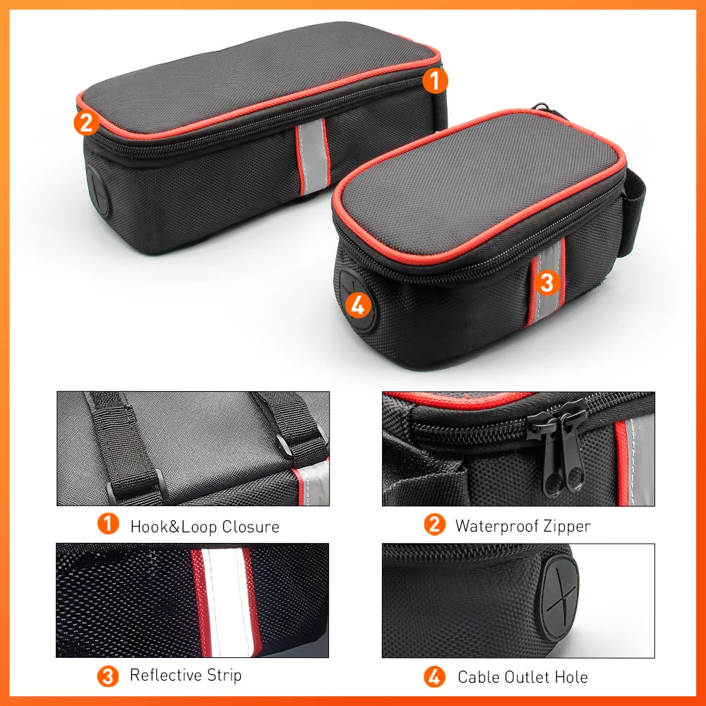 Electric Bicycle Controller Box/Bag Ebike Controller Case Conversion Kit Large/Small Size Controller Box/Bag Ebike Controller