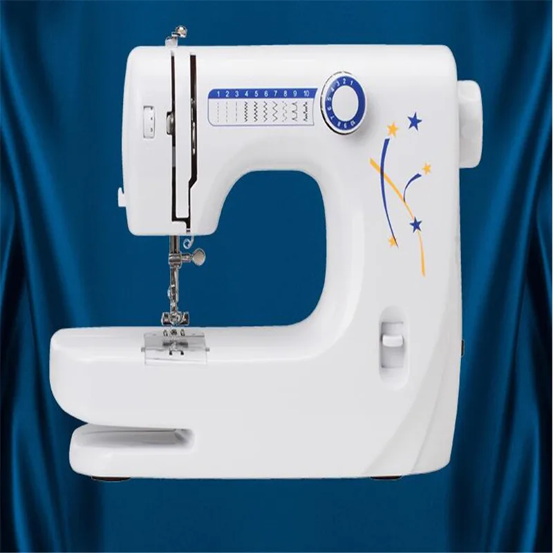 608 household sewing machine multi-function 10 thread thick small electric sewing machine