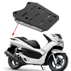 CNC Alumínio Alloy Motocicleta Bagageira, prateleira do suporte traseiro para Honda PCX 125, 150, 2014-2019