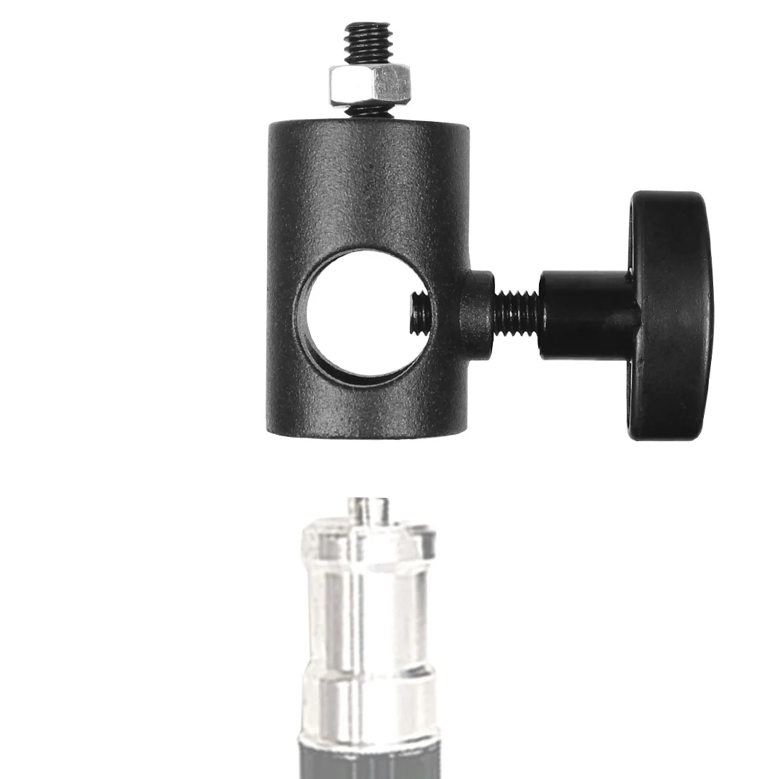 1x 5/8 "1/4" 3/8 "M4 M5 M6 śruba gwintowana Adapter do montażu dla stojak mikrofonowy statyw płyta Monitor latarka konwerter wspornika