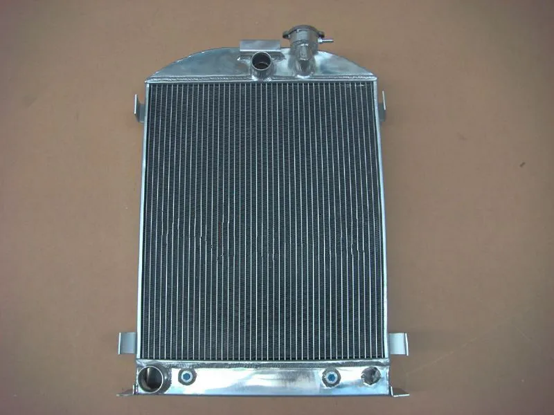 

All Aluminum Radiator For Ford Chopped Ford Engine AT 1932 64mm 3 core 1 Year Warranty