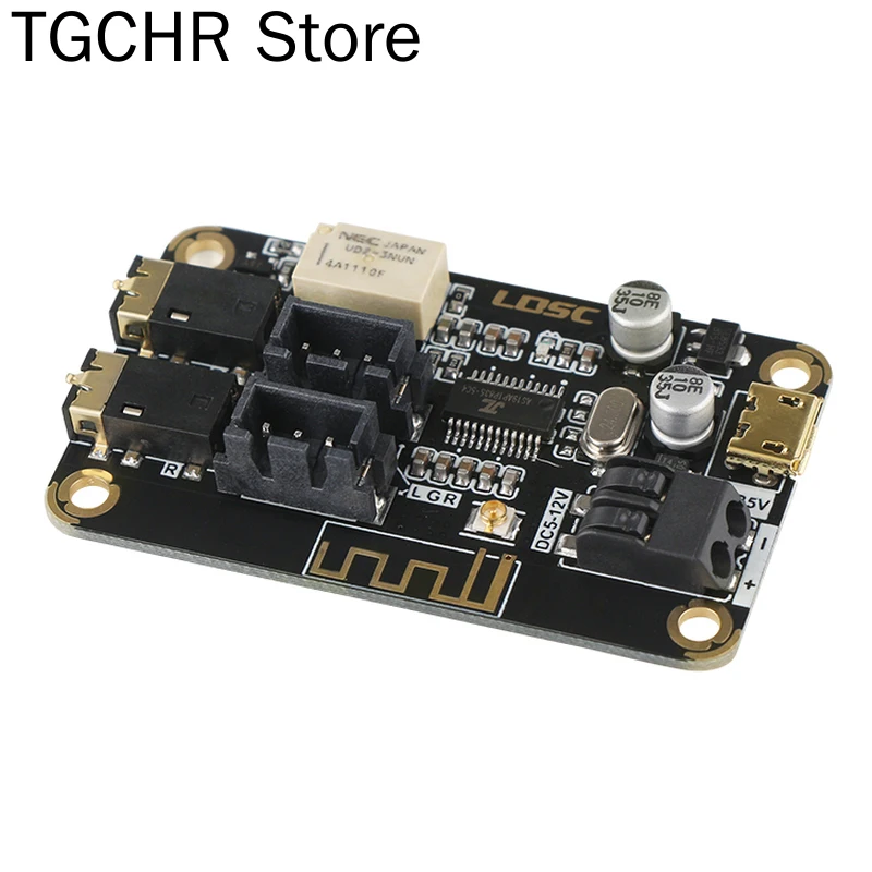 Bluetooth 4.2 Decoding Board DIY Refitting Speaker Audio MP3 Stereo Audio Receiver Module Can Aux Input