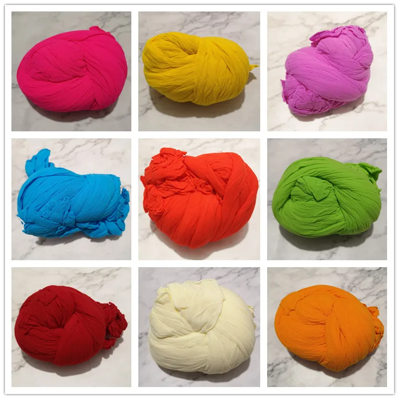 10pcs Tensile Stocking Multicolor Nylon Stocking Flower Material Accessory Handmade DIY Nylon Flower for Home Decoration