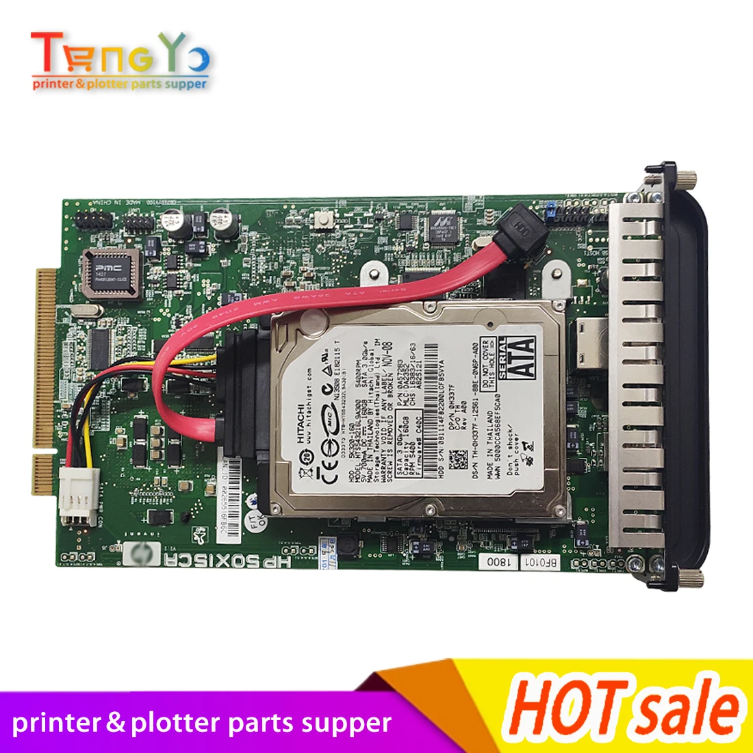 Q6683-67030 Q6683-60193 motherboard formatter card Fit for HP Designjet T1100 T610 T1100PS Formatter Board and HDD plotter part