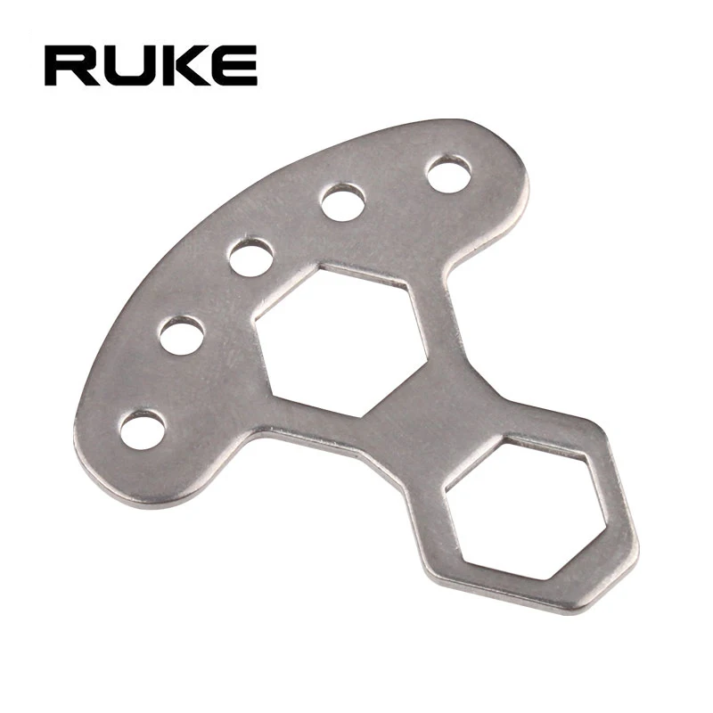 RUKE Fishing Reel Tool Portable Fishing Reel Handle M7/M8 Screw Remove Tool Handle Knob Caps Open Tool Fishing Reel Accessory