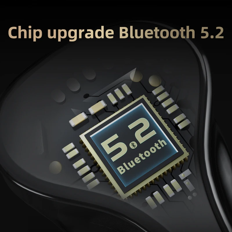 Kz-Bluetooth 5.2と互換性のあるワイヤレスヘッドセット,スポーツヘッドセット,タッチコントロール,Z1 pro tws