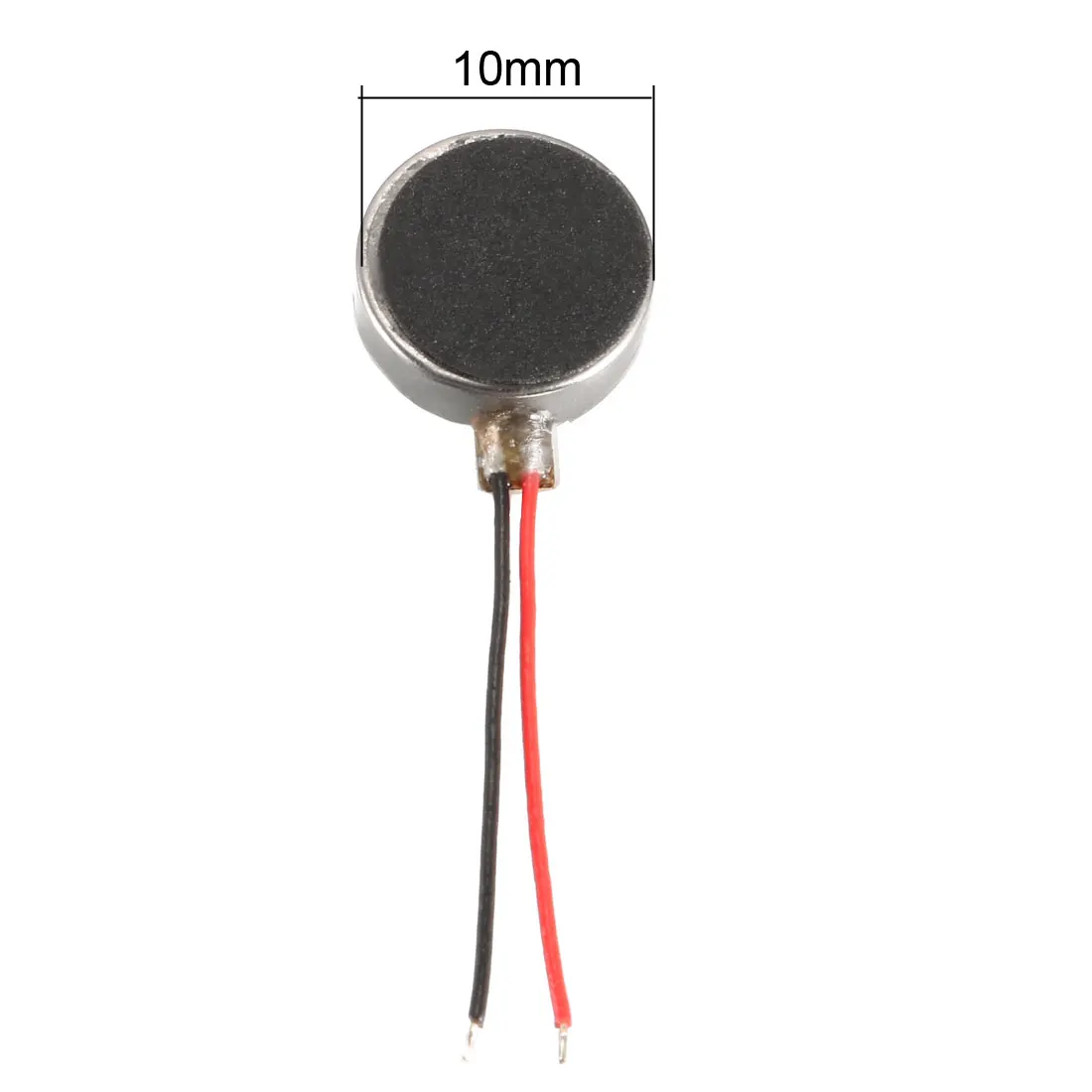 10Pcs DC 1.5V 6000RPM Micro Vibration Motor 10x3mm Flat Coin Button-Type Micro DC Vibrating Motor for Cell Phone Massage Machine