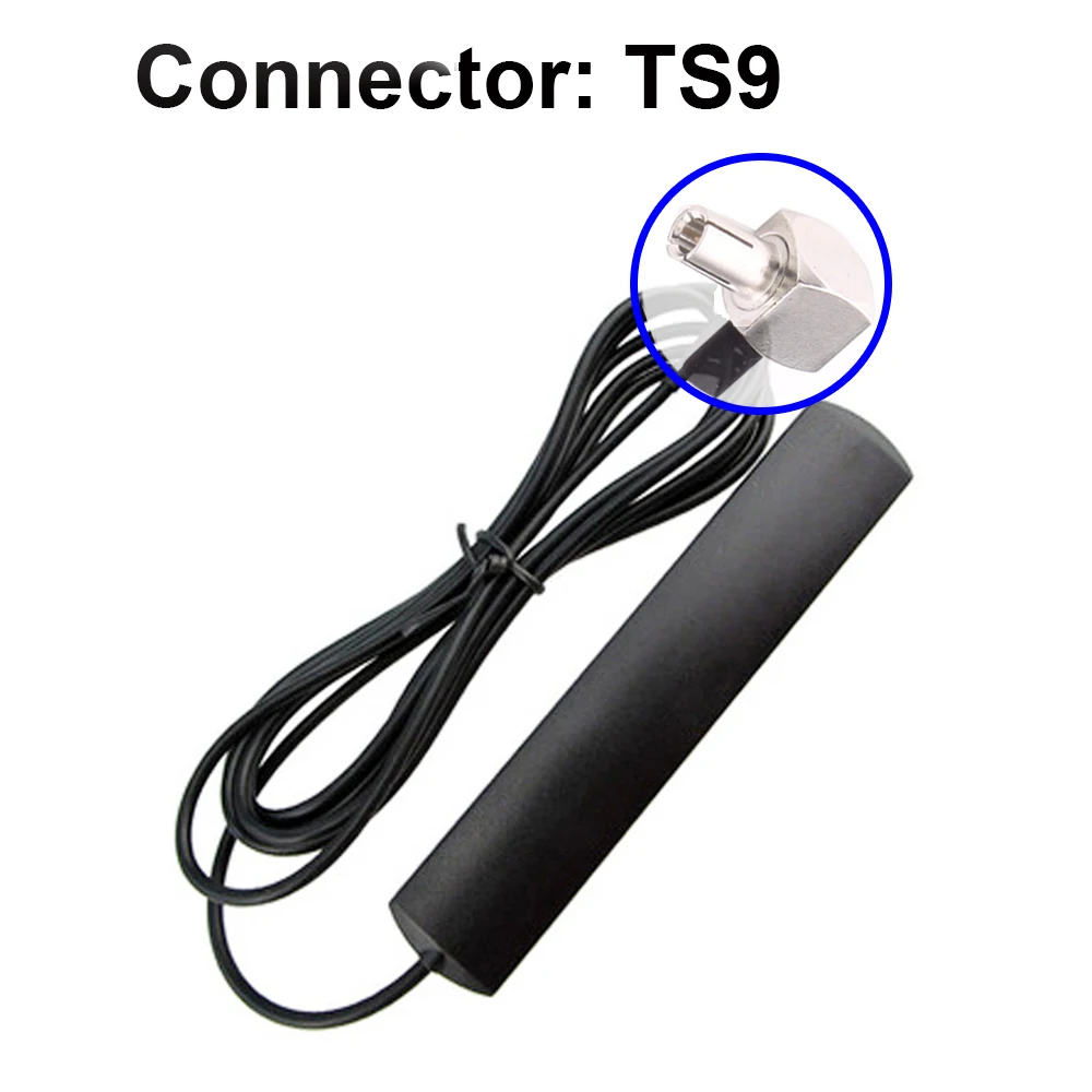 2pcs Universale WIFI Antenna 3G 4G LTE Patch  700-2700MHz 12dbi TS9 CRC9 SMA Male Connector Router Extension Cable