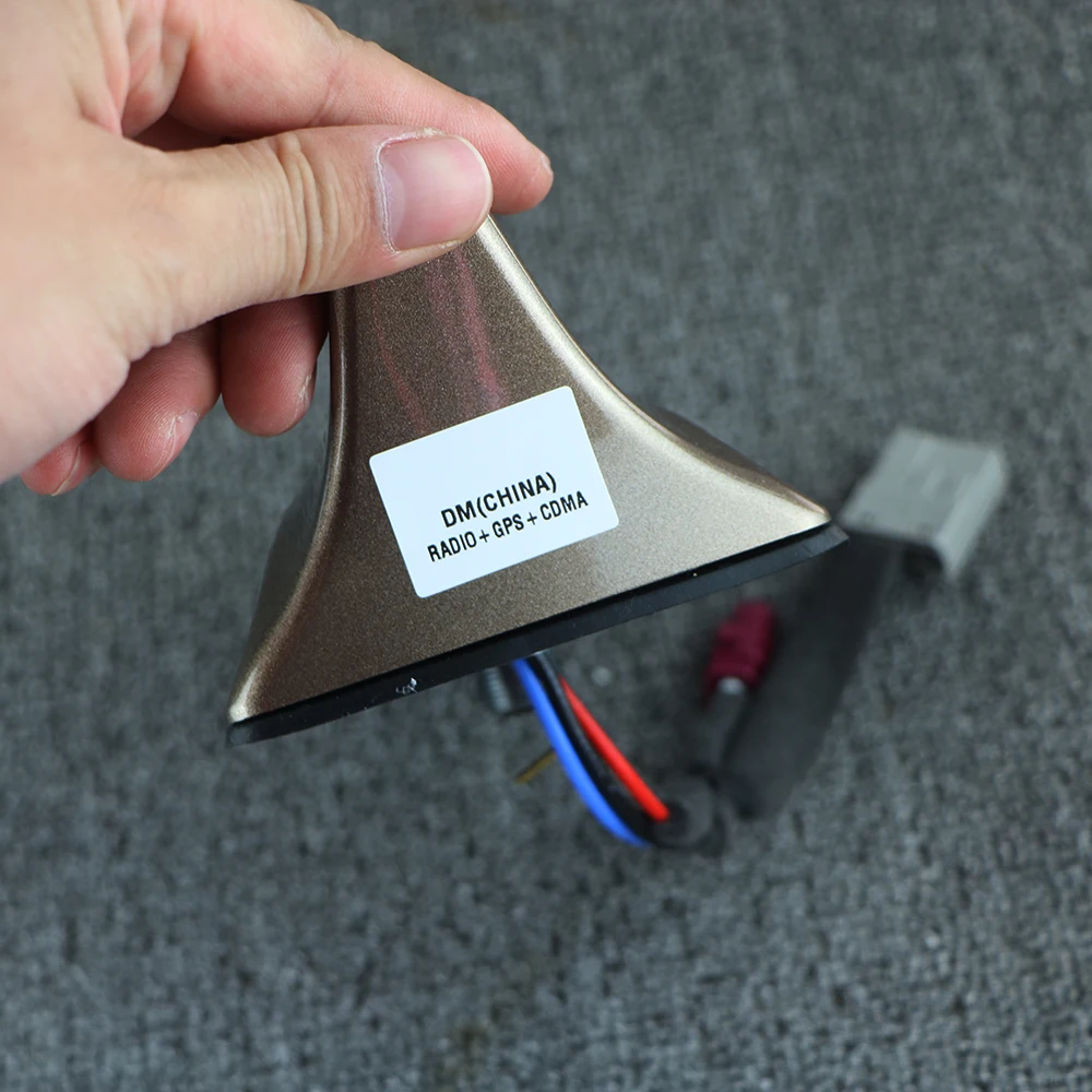96210-2W200 S5N Golden OEM GPS Shark Fin Positioning Antenna AM FM For Hyundai Santa Fe DM IX45 2013 2014 2015 96210 2W200
