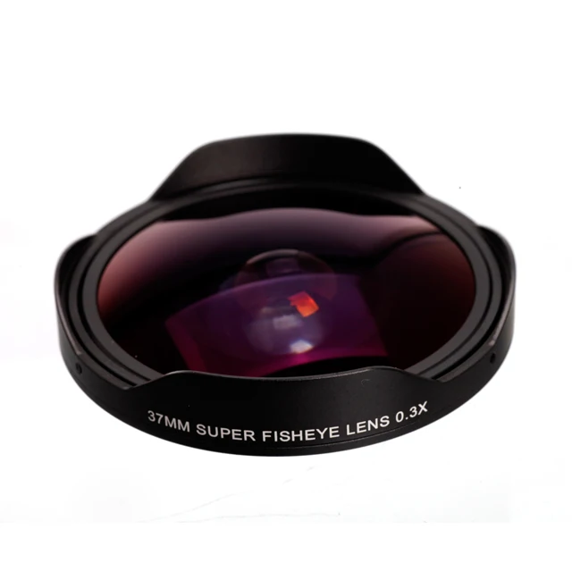 Kapkur 0.3X 37mm mount fisheye camcorder lens