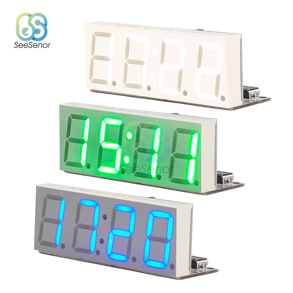 WiFi Time Service Clock Module Automatic Time Synchronization Through Wireless Network DIY Digital Electronic Clock