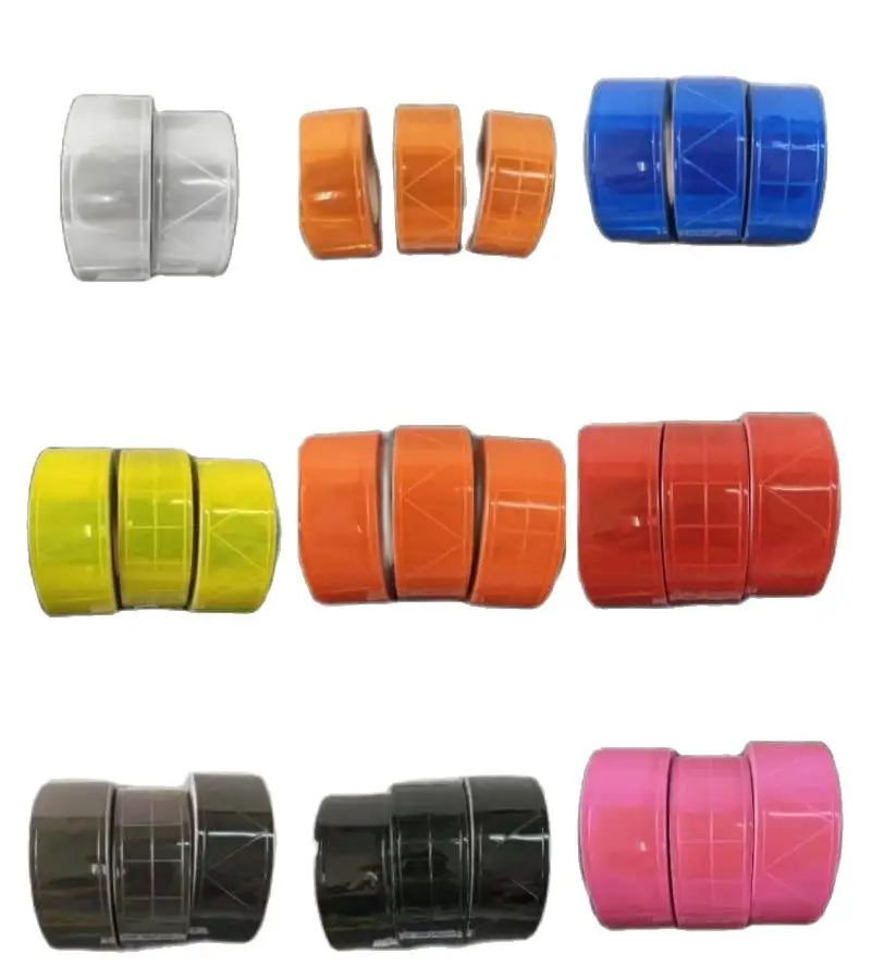 5CM High Light Multi-Model Warning Reflective PVC Tape For Clothing Multicolor