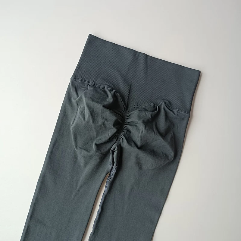Hochgeschnittene Nahtlose Fitness-Leggings Push-Up Laufleggings Yoga-Hose Hüftlift Energy Gym Leggings für Frauen – Detail 23
