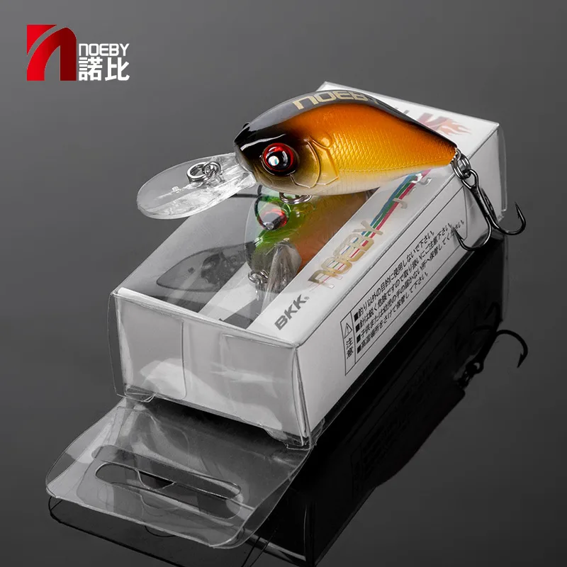 NOEBY Crankbait Minnow flotante – Señuelo duro para trucha y lucio - imagen 5