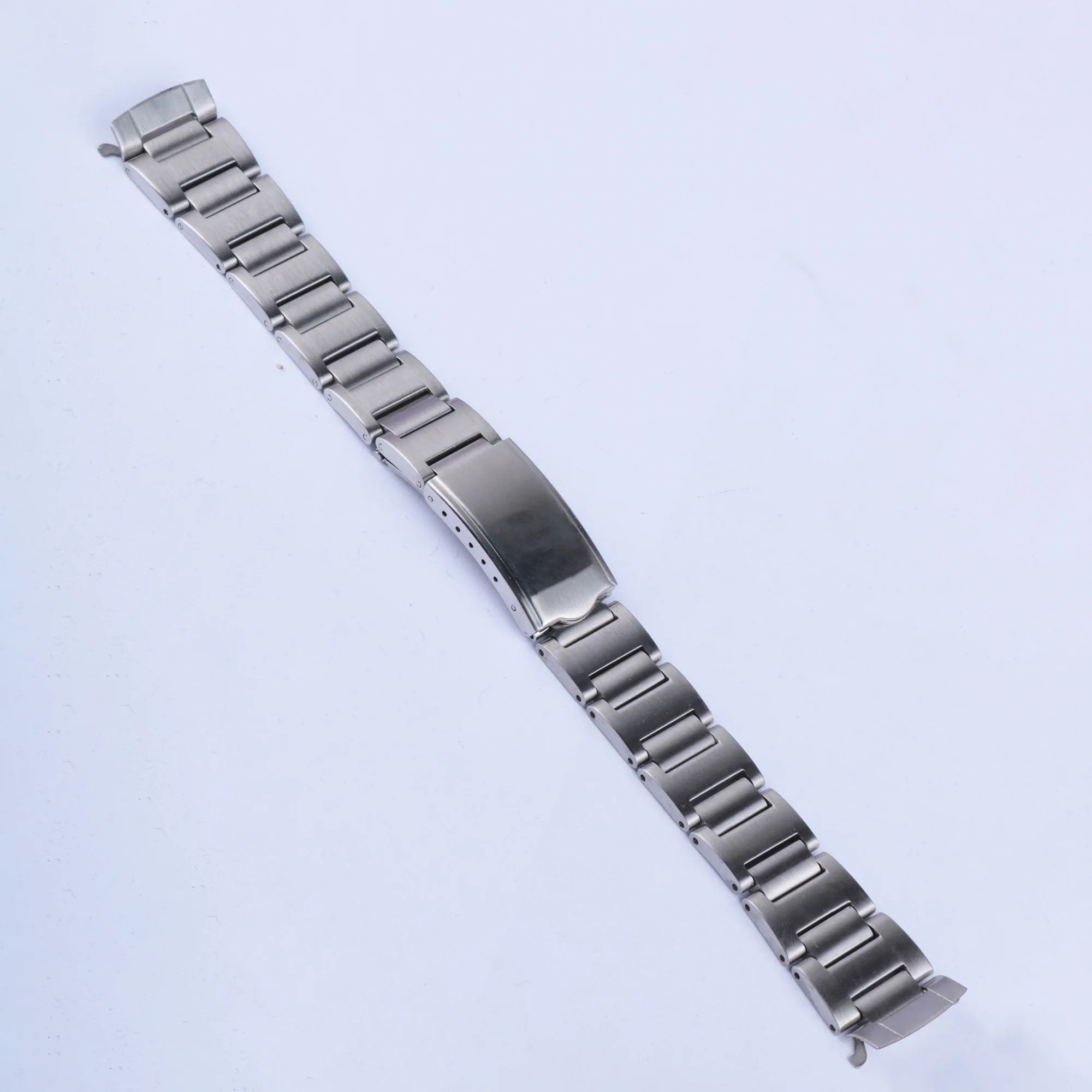 Imagem -06 - Vintage Oco Curvo End Ver Band Strap Pulseira para Relógio Seiko 61396002 6000 6001 6005 6032 Chrono 316l 19 mm