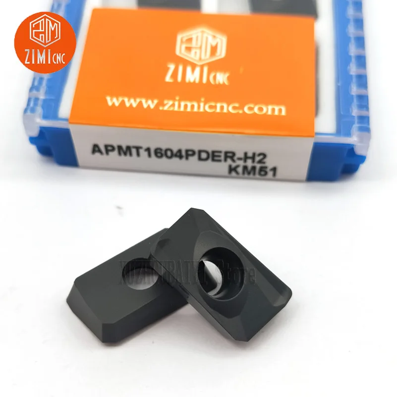 Chất Lượng Cao APMT1604PDER-H2/APMT1135PDER-H2 Vai Vuông Xay Cắt R0.8 Indexable Lắp Xay Bap 400R Cấp Cối Xay