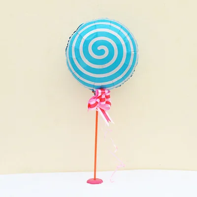 Cartoon candy balloon lollipop shape balloon table floating column children birthday party layout table pendulum balloon