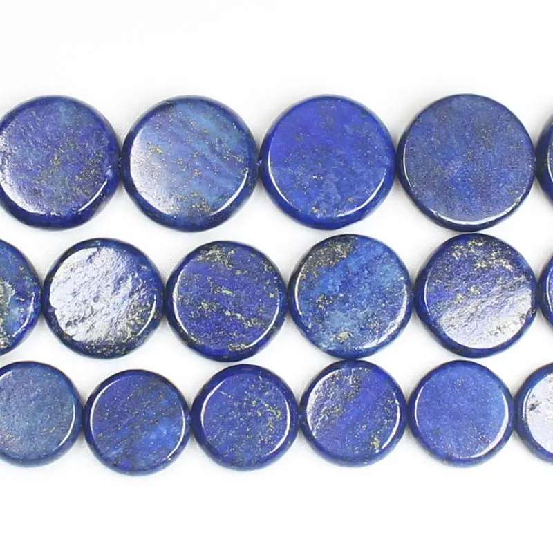 Wholesale Lapis Lazuli Disc shape Beads15\