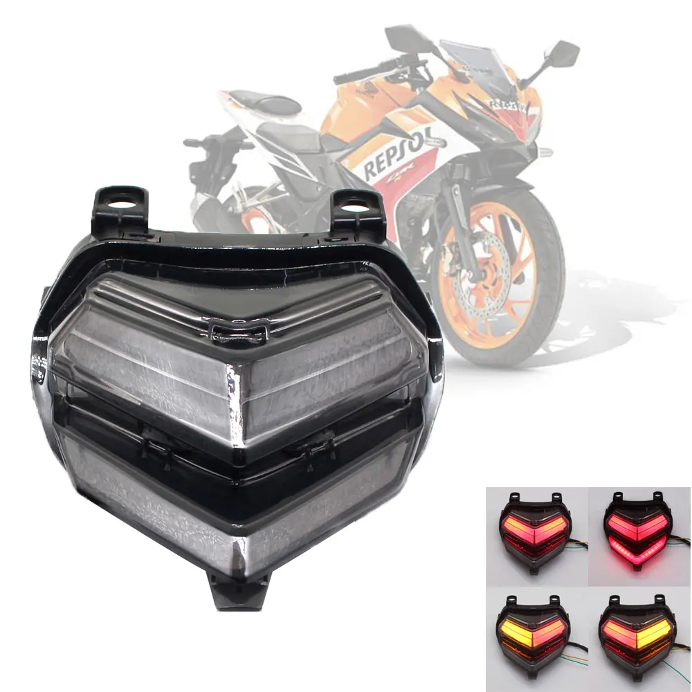 

Signal indicator For Honda CBR250RR CBR250 RR 2017-2019 Motorcycle Taillight 12V LED Turn Signals Brake Light Assembly
