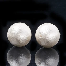 5pcs Environmental DyedJapanese Compressed Cotton Round Pearl Beads 6mm 8mm 12mm 16mm 20mm for jewelry DIY making