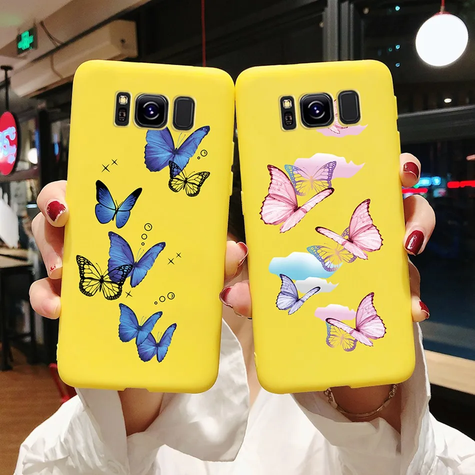 Funda silicona TPU Samsung Galaxy S8 / S9 – Corazón amor antigolpes - imagen 2