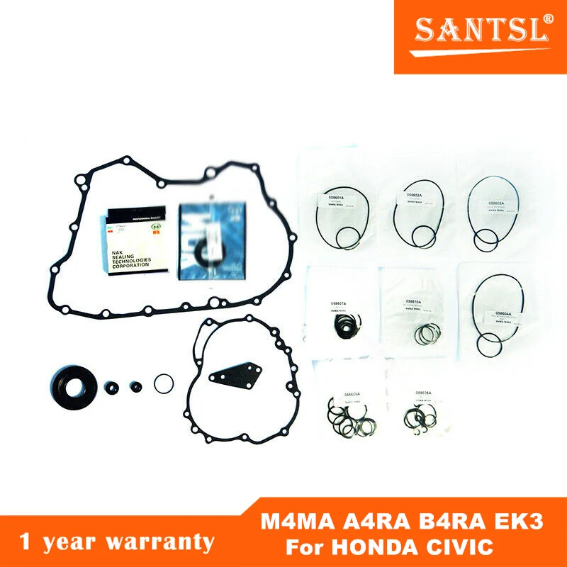 

M4MA A4RA B4RA EK3 Auto Transmission Overhaul Kit Seals Gaskets For HONDA CIVIC Car Accessories Transnation