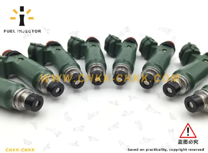 8PCS Fuel Injector 23209-66010 / 23250-66010 Fits For 1FZ-FE Toyota Landcruiser FZJ78 79 80 105 Lexus LX450 J80