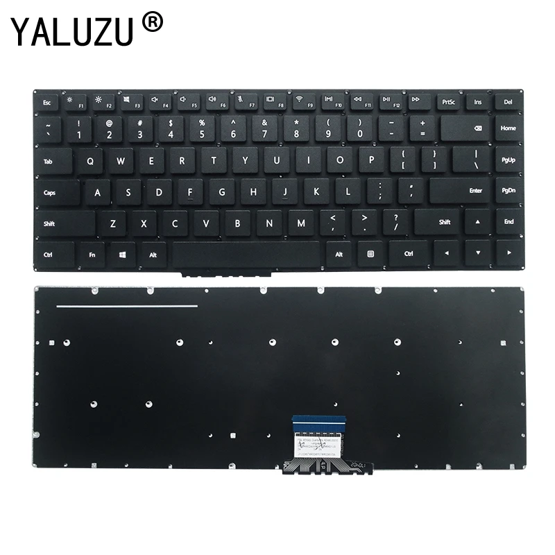 

US For Huawei W19 mrc-w50 pl-w19 Laptop Keyboard Black New English