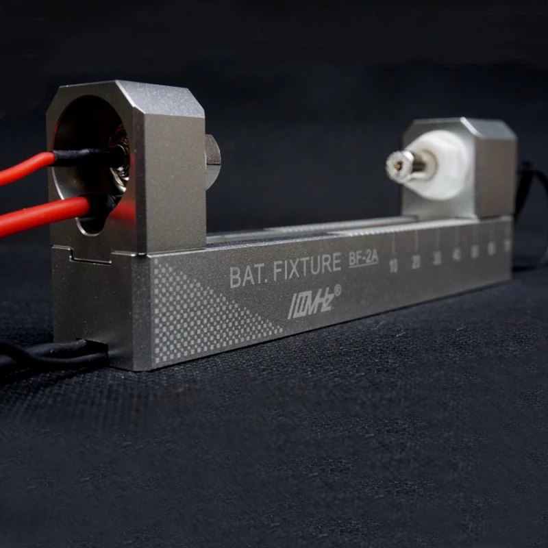 High Current BF-2A Double Self-locking CNC Aluminum Alloy Four-wire Battery Holder 18650 Battery Holder DIY Battery