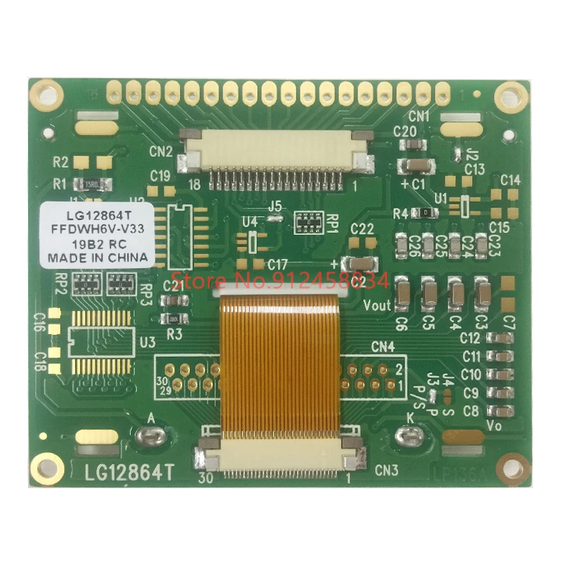 12864 COG ST7565P SPI 3.3v lub 5v 2.6 cal moduł wyświetlacza LCD