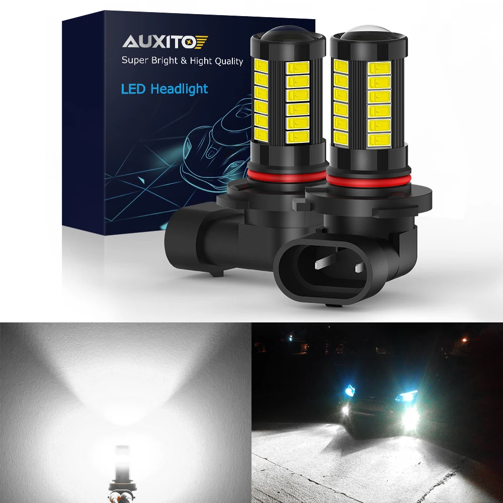 2x 9006 HB4 CANBUS LED Fog Light for BMW 5 Series E60 E63 E64 E46 330ci M3 E46 330ci DRL Daytime Running Lamp Auto LED Bulb