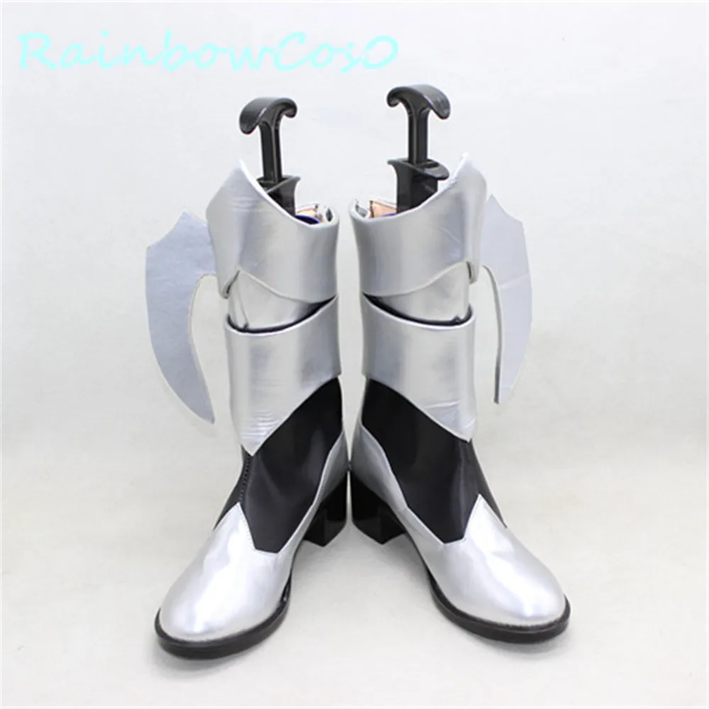 Kingdom Hearts Aqua Botas Sapatos Cosplay Anime Jogo Adereços Halloween RainbowCos0