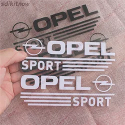 Autocollant de fenêtre de sport pour rétroviseur de voiture, autocollant de style, décoration pour OPEL, Mokka, Corsa, Meriva, Zafira, Astra J, H, G, Vectra, Antara, 2 pièces