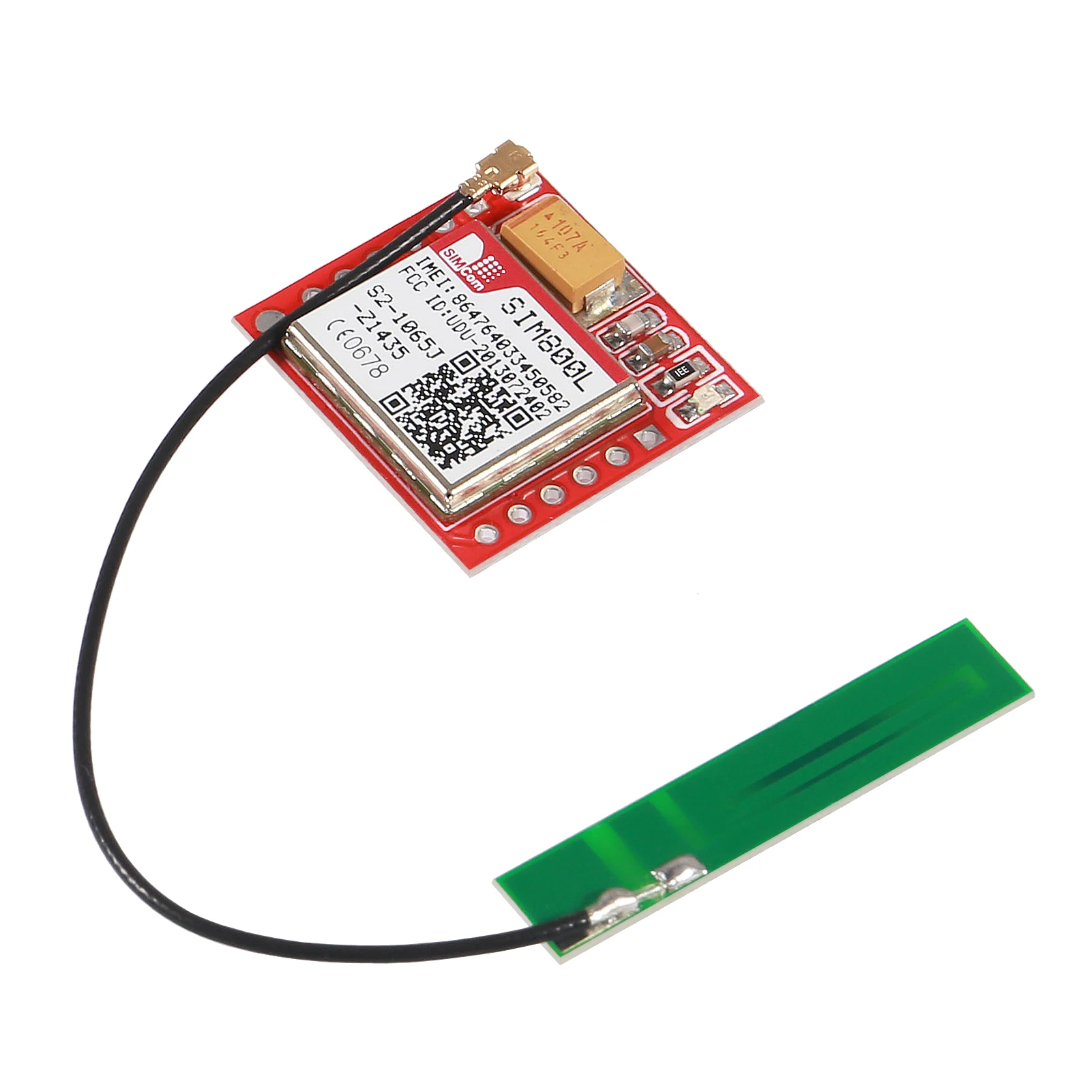 SIM800L GPRS GSM وحدة مايكرو سيم بطاقة النواة رباعية النطاق TTL المنفذ التسلسلي هوائي PCB اللاسلكية واي فاي مجلس لاردوينو هاتف ذكي