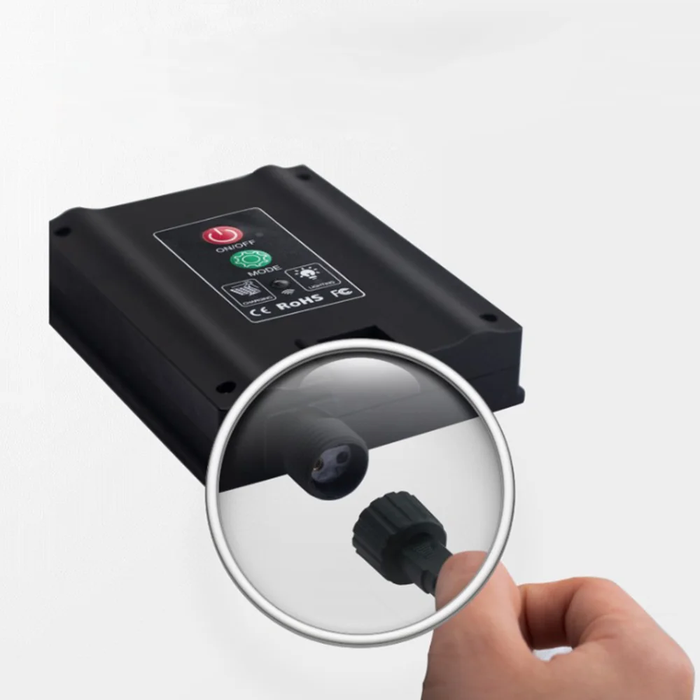 Nieuwe Derde Generatie Slimme En Efficiënte Led Afstandsbediening Zonnepaneel Kerst Outdoor Waterdichte Koperdraad String Lights