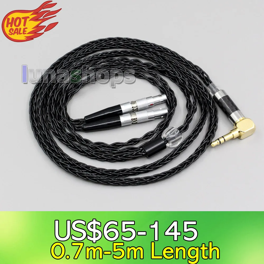 

LN006334 XLR Balanced 3.5mm 2.5mm 8 Cores Silver Plated Headphone Cable For Ultrasone Veritas Jubilee 25E 15 Edition ED 8EX ED15