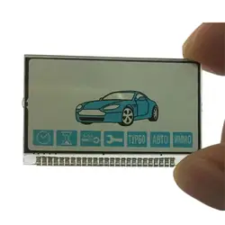 E90 LCD display with Metal Feet for Russian Car Alarm StarLine E90 LCD Remote Control Keychain Fob
