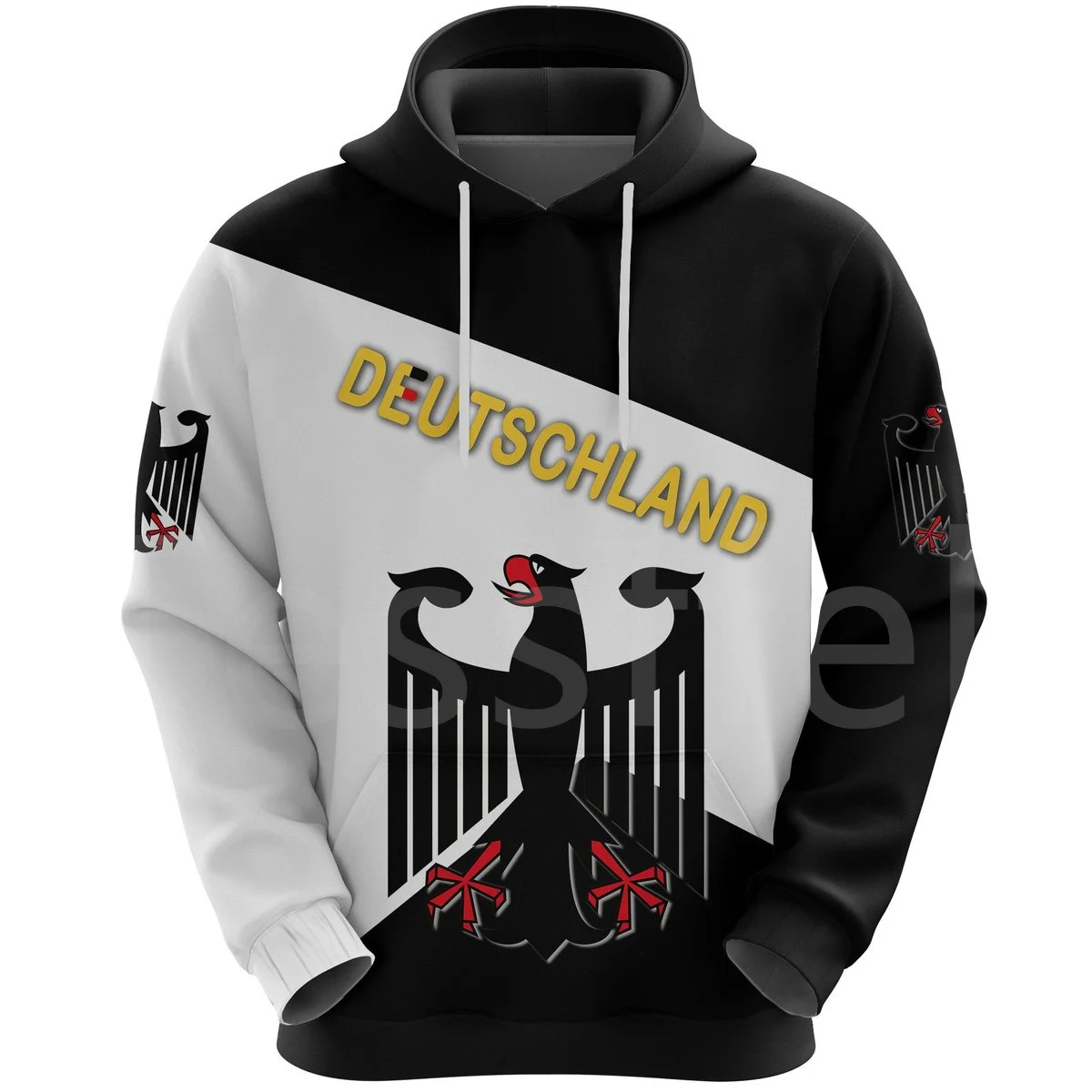 

Tessffel Germany Deutschland Country Flag Colorful Harajuku NewFashion Tracksuit 3DPrint Streetwear Casual Hoodies Men/Women X22