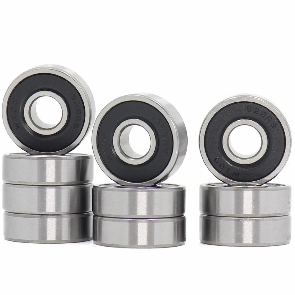 AliExpress FUSHIPRO 629RS Bearing ABEC-5 ( 10 PCS ) 9*26*8 mm Miniature Sealed 629-2RS Ball Bearings 629 2RS