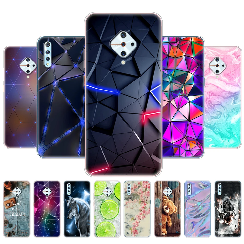 For VIVO V17 Phone Case on Vivo V17 Neo V 17 V17Neo VIVOV17 Cover Silicon Soft TPU Back Coque Protective 6.38 Inch Shell