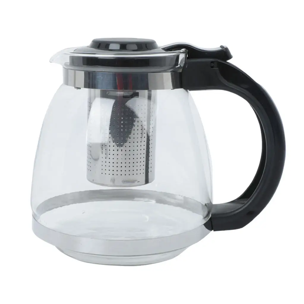 1500ml High Borosilicate Glass Teapot Heat Resistant Clear Kung Fu Tea Pot Loose Leaf Teapot Tea Maker