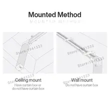 Smart Electric Curtain Track with Remote #6