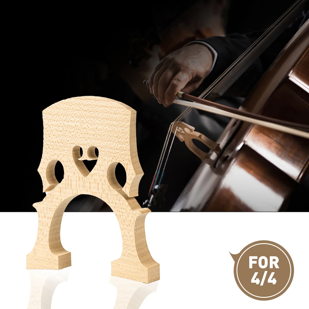 الابتدائية القيقب التشيلو جسر القيقب جسر لممارسة استخدام 4/4 3/4 1/2 1/4 1/8 التشيلو جسر #6